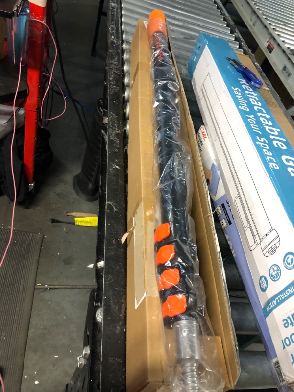 Photo 1 of Buyplus 12FT Light Bulb Pole Changer Pole Extension with Basket and Suction Cup 