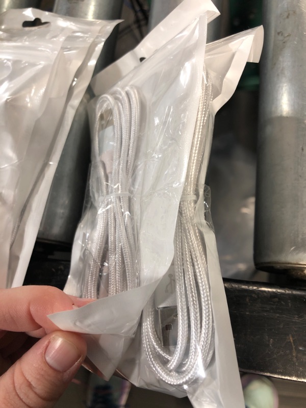 Photo 2 of ***NONREFUNDABLE BUNDLE OF 2*** White USB C Cable Fast Charge,USB A to USB C Type Charger Cord 