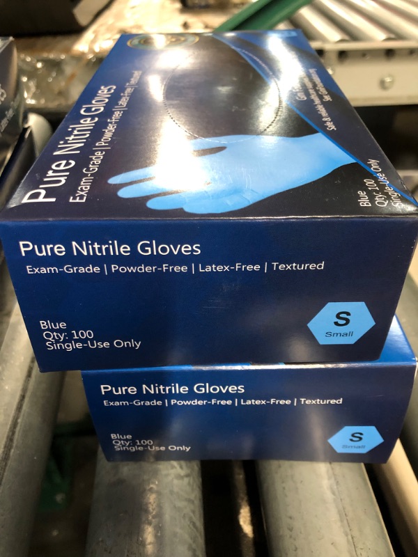 Photo 2 of **NONREFUNDABLE BUNDLE 2 SMALLS** Gini Foundation Nitrile Protective Gloves 