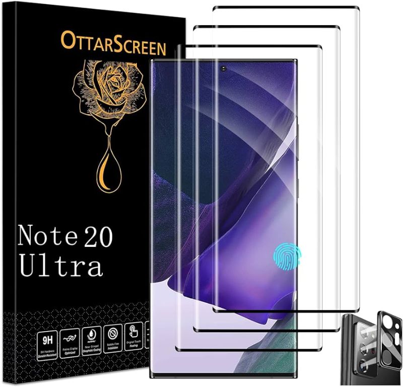 Photo 1 of OttarScreen Galaxy Note 20 Ultra Screen Protector, 3 Pack 