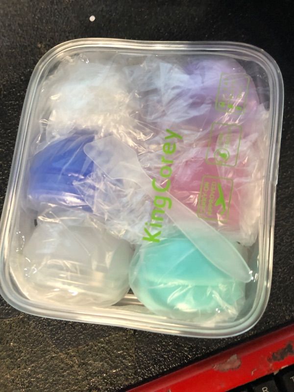 Photo 1 of  5 Pack Travel Containers, TSA Approved 20ml Leakproof Silicone Cream Jars  