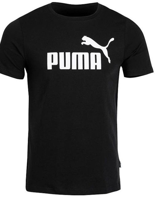 Photo 1 of Puma Men's Essential Logo Tee Black XXL