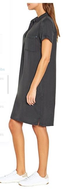 Photo 1 of Gap Ladies' Tencel Dress Small Shadow Grey
