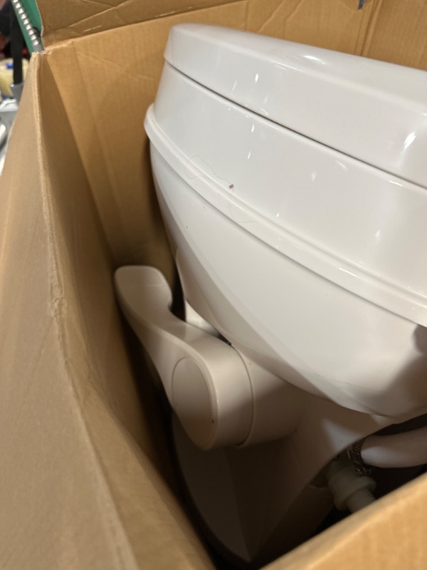 Photo 2 of 
Dometic 302320081 320 Series Standard Height RV Toilet, White