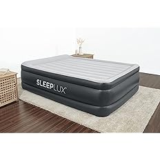 Photo 1 of * used *  
SleepLux Durable Inflatable Air Mattress with Built-in Pump