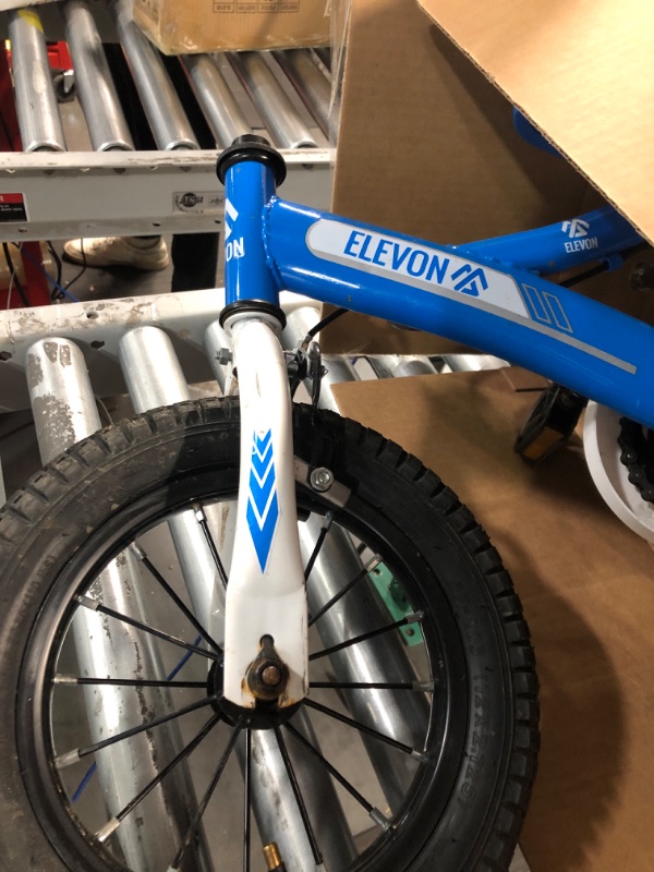 Photo 3 of * USED * 
Elevon Dinos Kids Bike Kids Bicycle with Removable Training Wheels and Basket 12 Inch  for Boys Girls Ages 2-9 Years Old