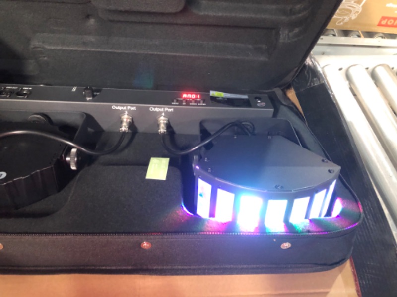 Photo 5 of **MISSING CORDS***CARRY BAG SLASHED***
CHAUVET DJ Gig Bar 2 LED & Laser Lighting System