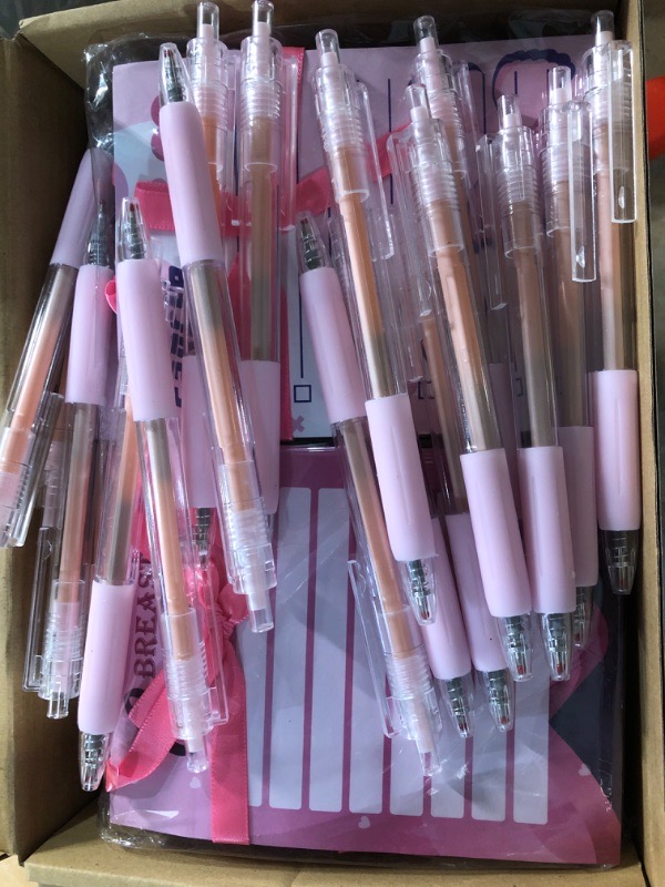 Photo 1 of [STOCK PHOTO]
breast cancer awareness NOTE PADS W/ PENS