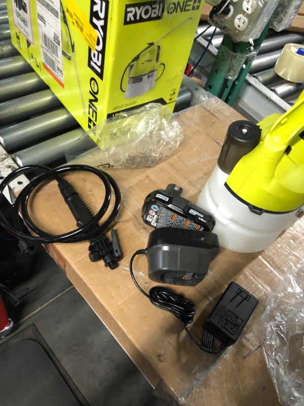 Photo 6 of *SEE NOTES* RYOBI ONE+ 18-Volt Lithium-Ion Cordless Chemical Sprayer