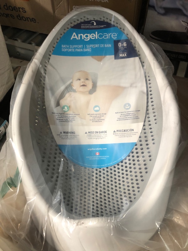 Photo 3 of Angelcare Baby Bath Support (Grey) | Ideal for Babies Less than 6 Months Old