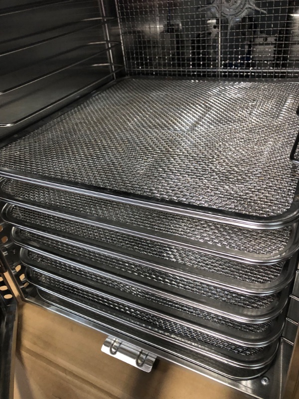 Photo 1 of ***USED AND DIRTY - POWERS ON - UNABLE TO TEST FURTHER***
Colzer Dehydrators for Food and Jerky, 6 Tray Food Dehydrator Machine