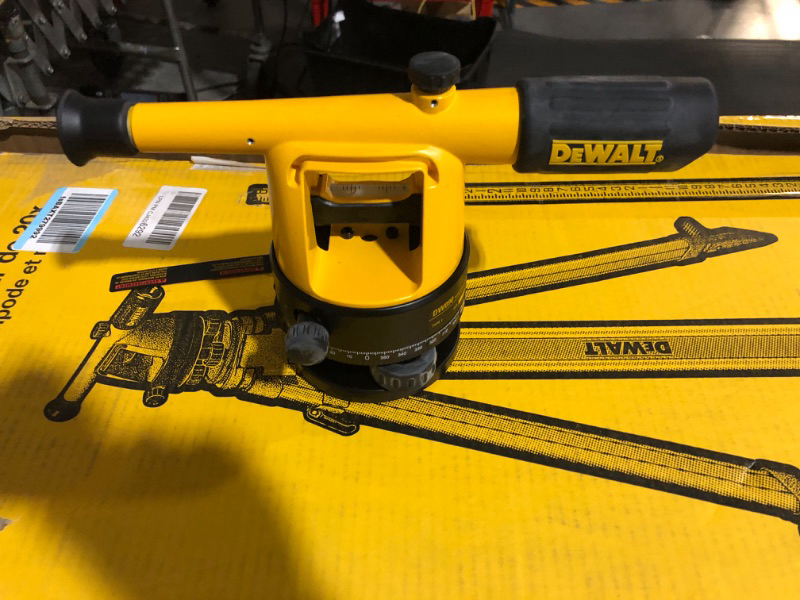 Photo 5 of **USED** **SEE PHOTOS** DEWALT Transit Level, Surveying Tool with Tripod and Rod