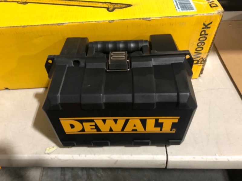 Photo 3 of **USED** **SEE PHOTOS** DEWALT Transit Level, Surveying Tool with Tripod and Rod