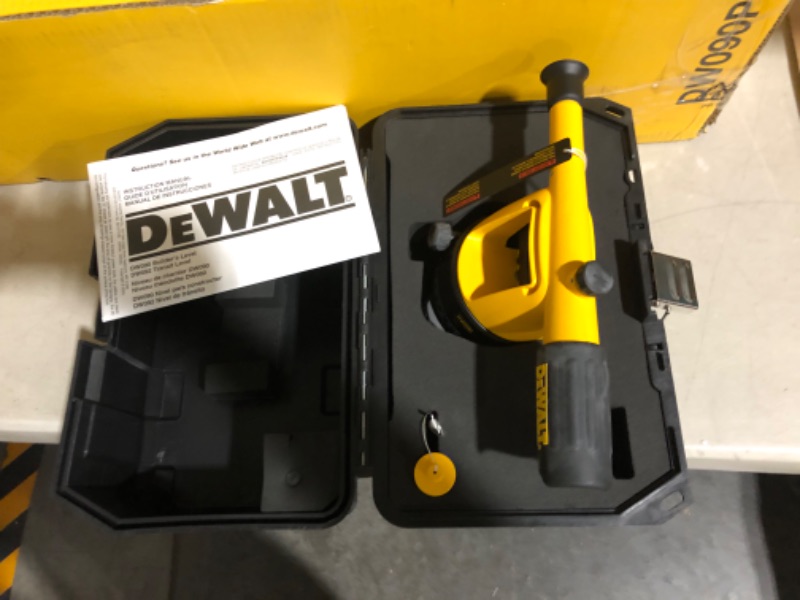 Photo 8 of **USED** **SEE PHOTOS** DEWALT Transit Level, Surveying Tool with Tripod and Rod