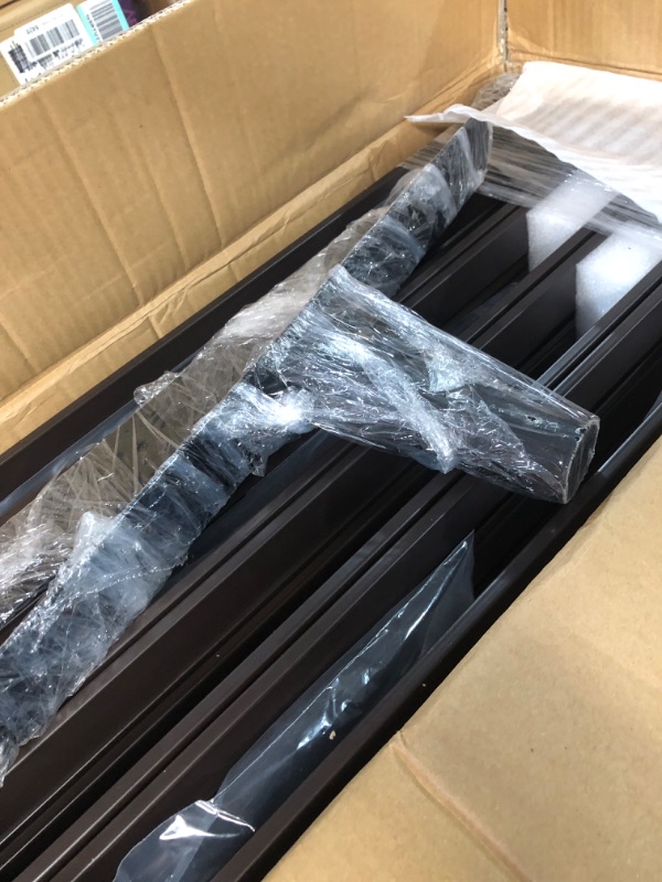 Photo 1 of Windscreen4less Privacy Fence Screen Heavy Duty Windscreen Fencing Mesh Fabric Shade Net Cover with Brass Grommtes for Outdoor Wall Garden Yard Pool Deck, 5'x12' Black 5' x 12' Standard Size Black