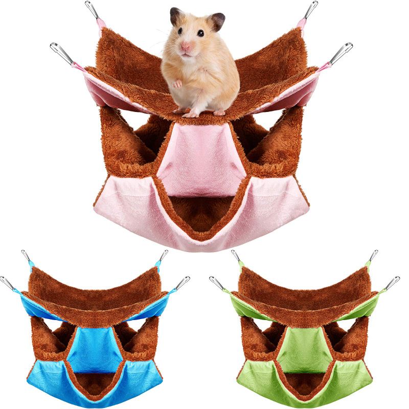 Photo 1 of ***STOCK PHOTO FOR REFERENCE ONLY** 4 Pieces Small Animal Hanging Hammock