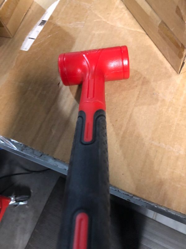 Photo 4 of ***STOCK PHOTO FOR REFERENCE ONLY*** YIYITOOLS Dead Blow Hammer-16 oz (1LB)?Red and Black, 2 Pack