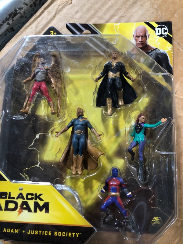 Photo 2 of DC Comics, Black Adam Justice Society Set 5-Pack, 2-Inch Action Figures