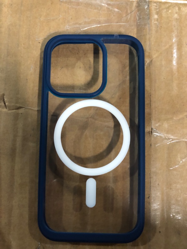 Photo 1 of Quikbee Magnetic Design Case for iPhone 14Pro Blue