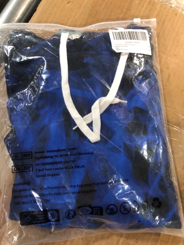 Photo 2 of  Graphic Hoodies Blue Smoke Medium