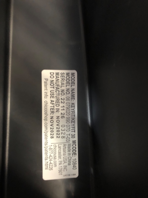 Photo 1 of Chicco KeyFit Infant Car Seat Base - Anthracite