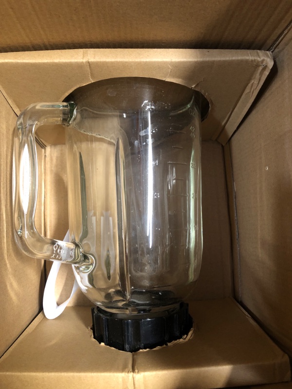 Photo 6 of ***CAP MISSING***
BLACK+DECKER Countertop Blender with 5-Cup Glass Jar, 10-Speed Settings, Black, BL2010BG