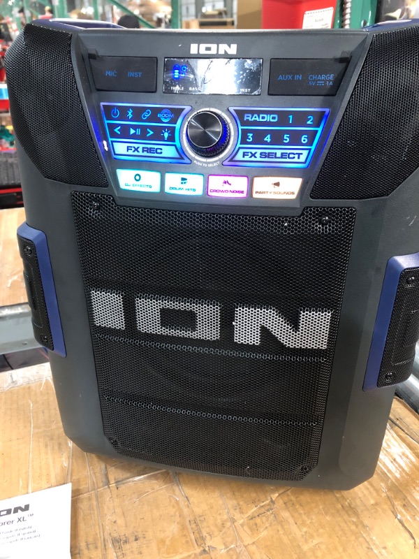 Photo 2 of Ion Explorer XL, High-Power All Weather Speaker with Premium 5-Speaker Sound