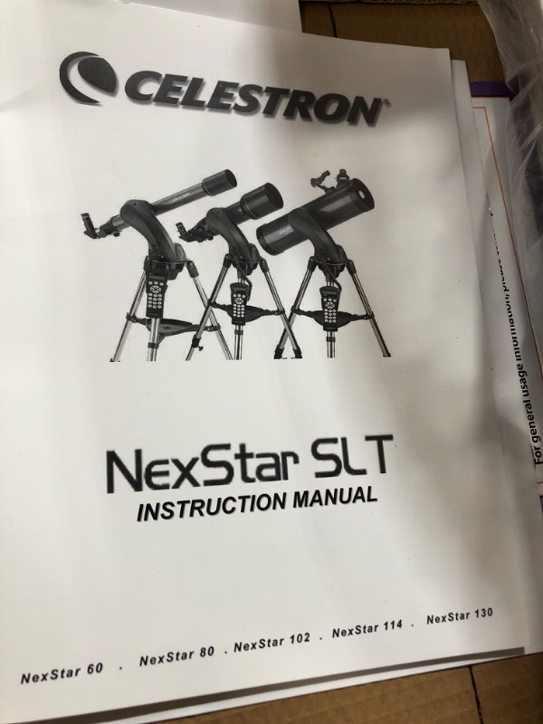 Photo 5 of Celestron - NexStar 130SLT Computerized Telescope - Compact and Portable - Newtonian Reflector Optical Design - SkyAlign Technology - Computerized Hand Control - 130mm Aperture 130 SLT Newtonian Single