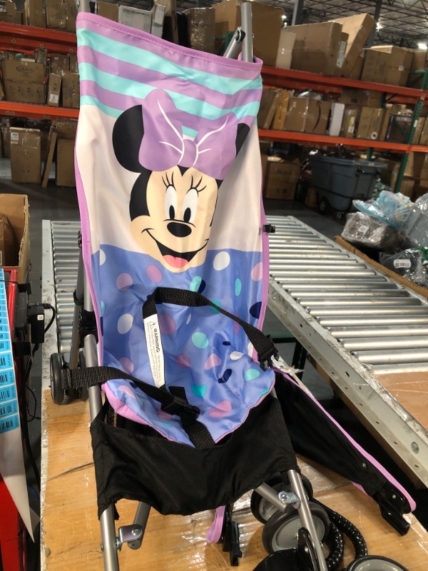 Photo 3 of Disney Baby Character Umbrella Stroller, Eye-catching, Fun, 3D Stroller, Minnie Play All Day