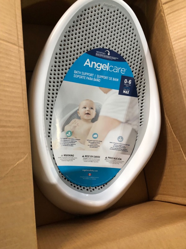 Photo 4 of Angelcare Baby Bath Support (Grey) | Ideal for Babies Less than 6 Months Old