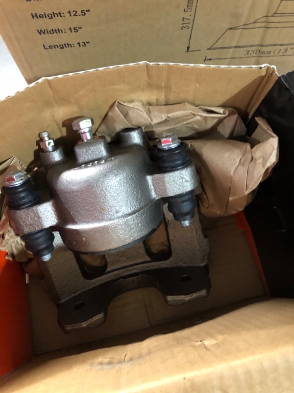 Photo 3 of A-Premium Disc Brake Caliper Assembly with Bracket Compatible with Select Honda and Acura Models