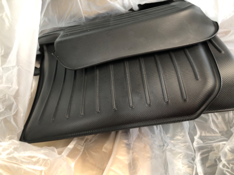 Photo 4 of Cotogni Tesla Model Y Floor Mats All Weather Floor Mat 5 Seater Full Set Car