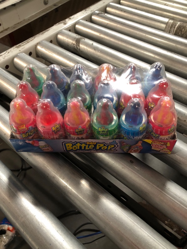 Photo 3 of EXP 1/24/24** Baby Bottle Pop Party Pack 18 Count Christmas Candy Variety