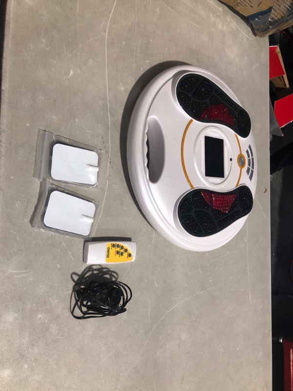 Photo 1 of ***POWERS ON - UNABLE TO TEST FURTHER***
Foot Circulation Stimulator - FSA or HSA Eligible -EMS Foot Stimulator Massager 