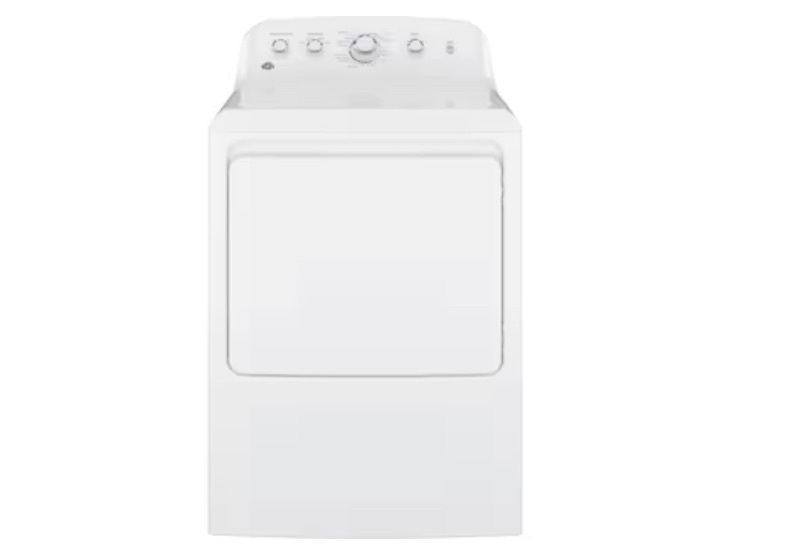 Photo 1 of GE 7.2-cu ft Electric Dryer (White)