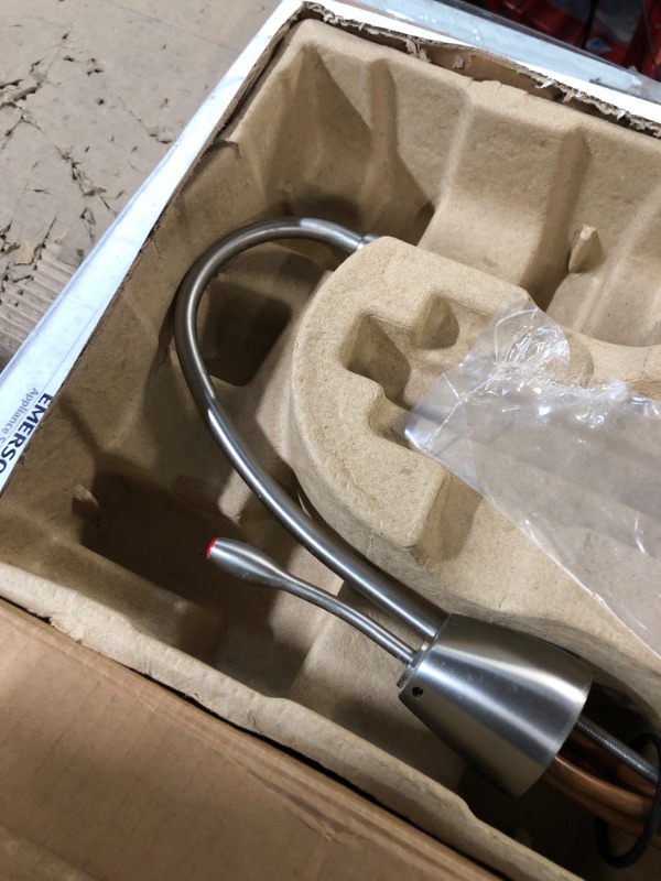 Photo 1 of **PARTS ONLY-SEE COMMENTS** InSinkErator F-GN1100BC Contemporary Instant Hot Water Dispenser-Faucet Only, Brushed Chrome Brushed Chrome, Hot Only