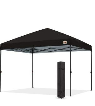 Photo 1 of **NONREFUNDABLE**FOR PARTS OR REPAIR**SEE NOTES**
**STOCK IMAGE FOR SAMPLE**
Durable Easy Pop up Canopy Tent 10x10 black 10x10 basic Canopy Tent 
***FRAME & BAG ONLY***