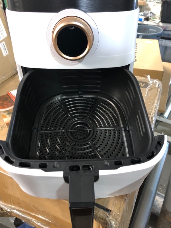 Photo 4 of ***DOES NOT POWER ON - FOR PARTS - NONREFUNDBALE***
Air Fryer, Airfryer Oven Large Air Fryer 1700W 8-in-1 with Touch Screen Air Fryers
