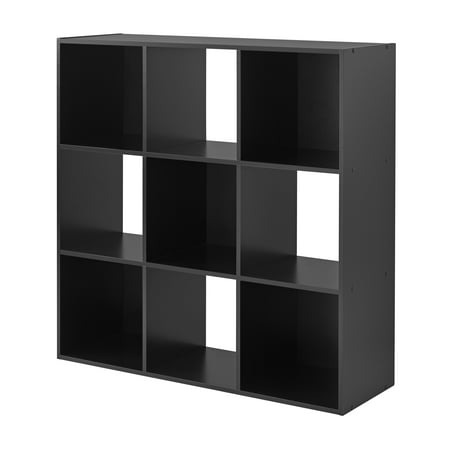 Photo 1 of Mainstays 9-Cube Storage Organizer Black
