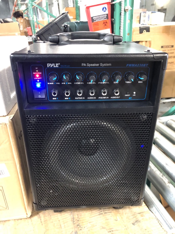 Photo 3 of Pyle Wireless Portable PA System-400W Bluetooth 