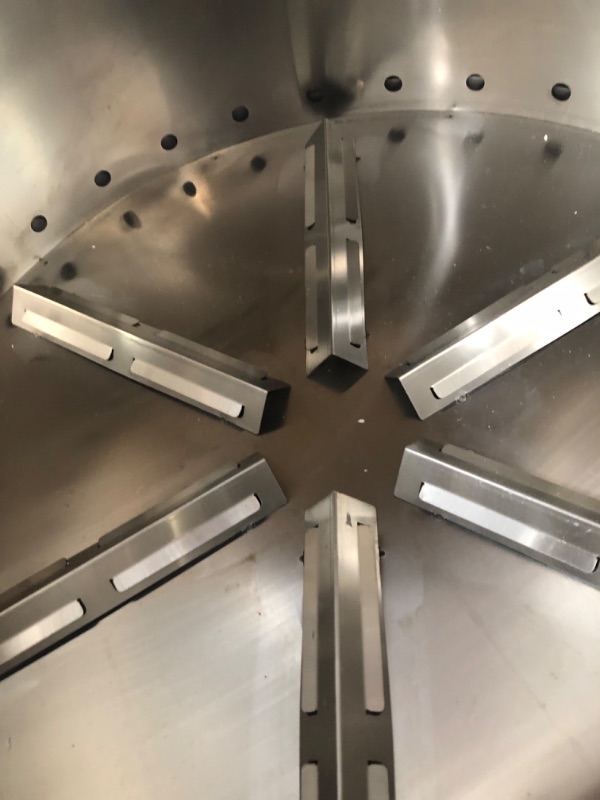 Photo 1 of Hykolity Smokeless Fire Pit with Cooking Grate, 27 Inch Stainless Steel Fire Pit