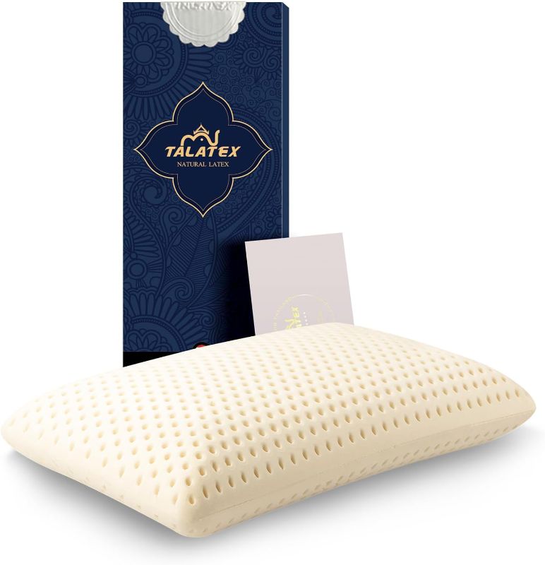 Photo 1 of **SEE NOTES**
Talatex Talalay 100% Natural Premium Latex Pillow, Helps Relieve Pressure, 2 pack