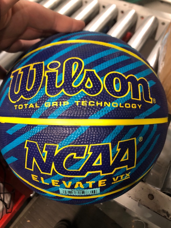 Photo 2 of (similar to stock) WILSON NCAA Elevate Basketballs - Blue