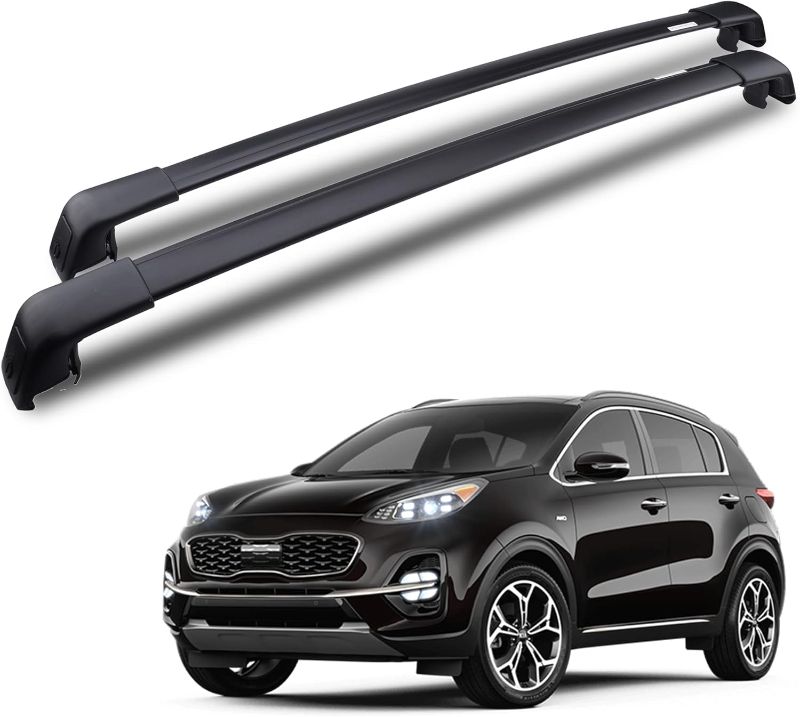 Photo 1 of Richeer Roof Rack Cross Bars for 2016-2020 KIA Sportage with Side Rails