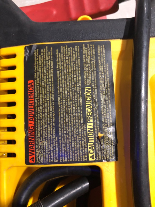 Photo 8 of ***USED - DAMAGED - UNTESTED - SEE NOTES***
DEWALT DXAEJ14 Digital Portable Power Station Jump Starter: 1400 Peak/700 Instant Amps