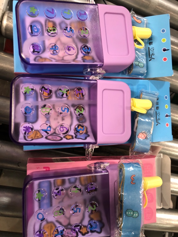 Photo 1 of (3 pack) KEEBAX Cute Water Bottles with Straws (with stickers!)