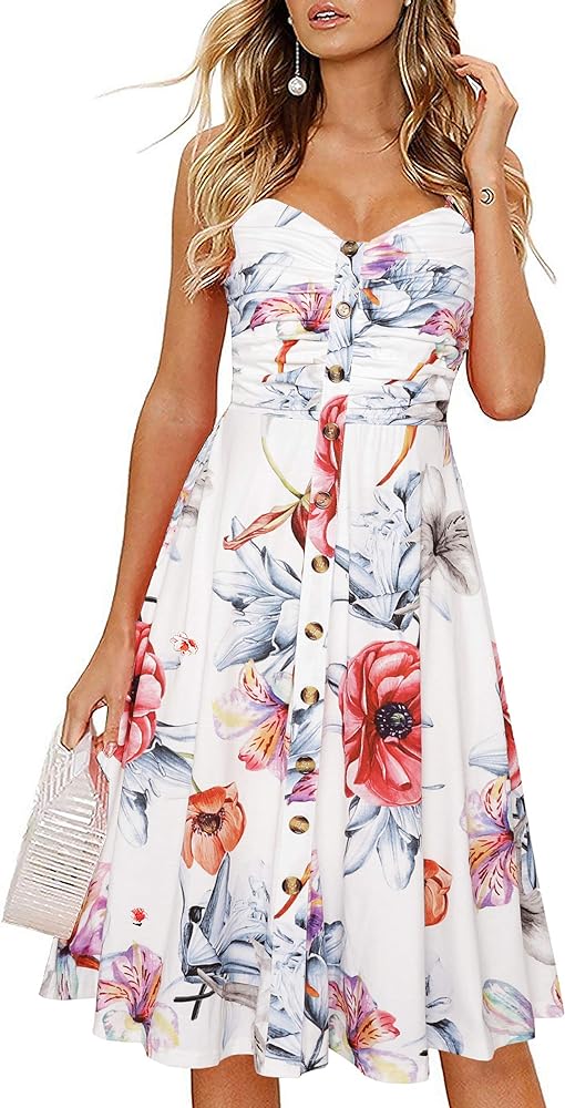 Photo 1 of Drimmaks Women's summer floral dress (s) 