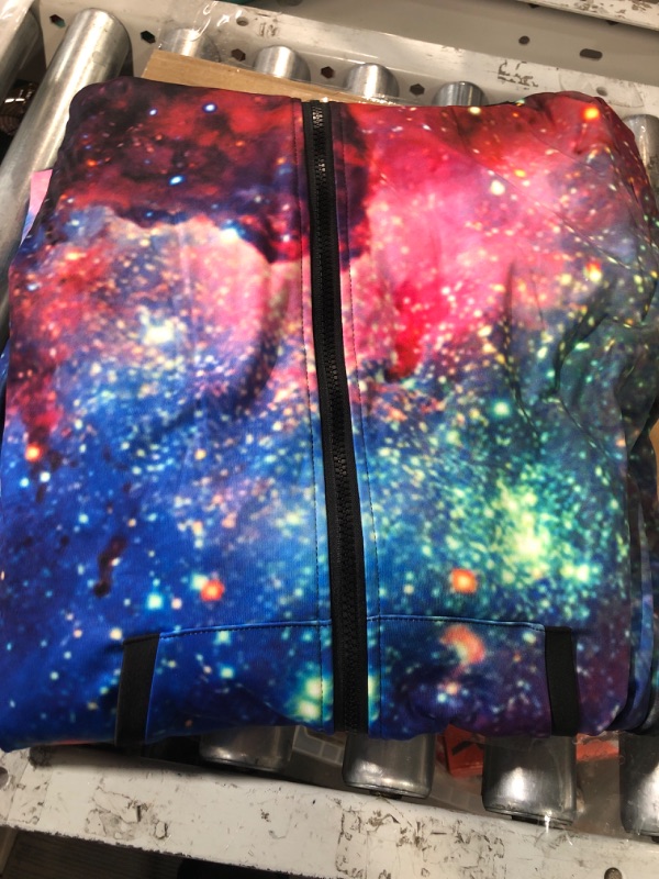 Photo 2 of JJEUWE Unisex Galaxy print onesie (XL)