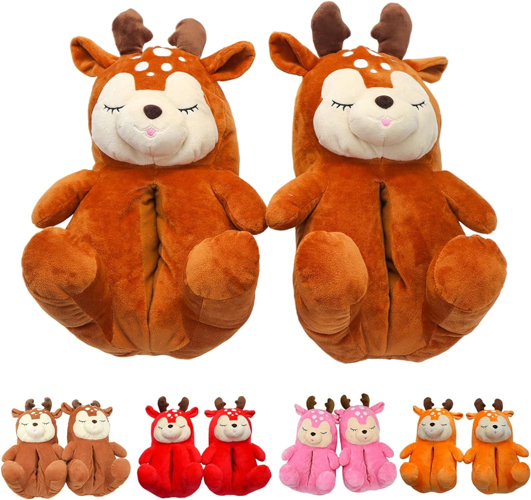 Photo 1 of MOUENE deer slippers for kids (1 pair)