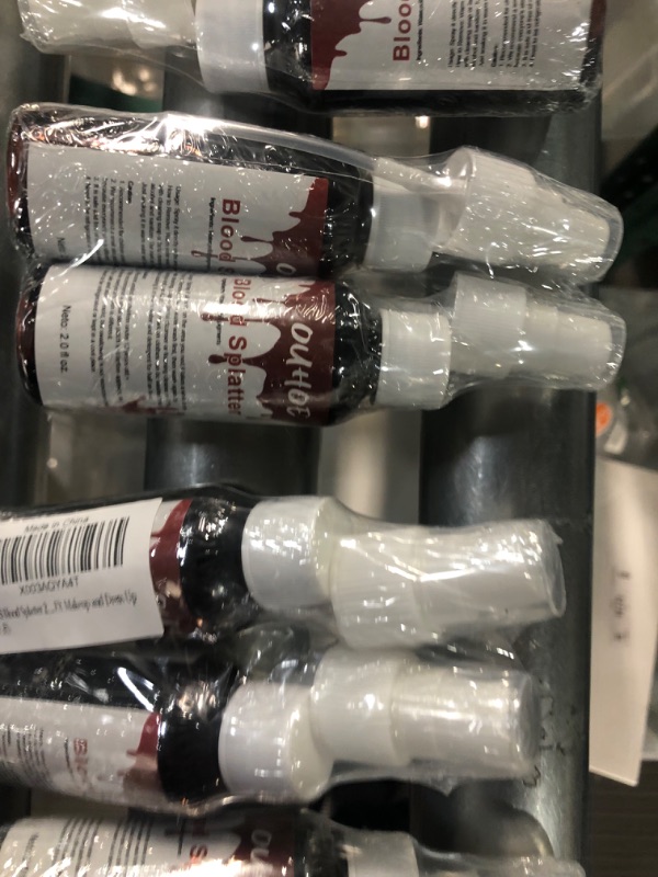 Photo 1 of fake blood bundle 4 pack